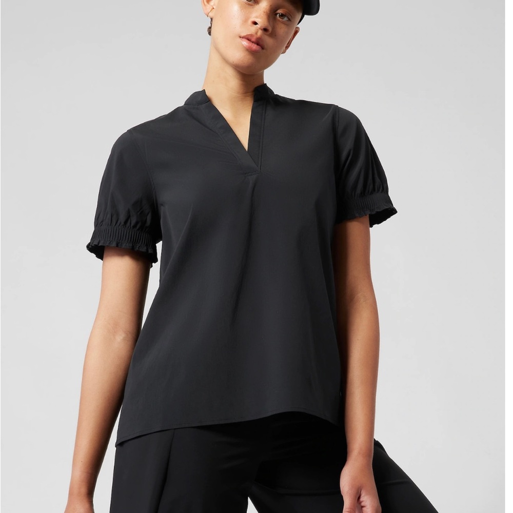 Athleta Poplin Tee